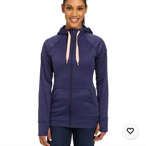 The North Face Womens‎ Hoodie Jacket Suprema Full Zip Patriot Blue XS Thumb